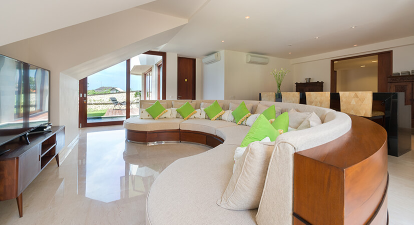 Pandawa Cliff Estate -  Villa Rose - Media centers